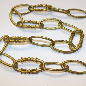 24&quot; Vintage 60&#39;s Chandelier CHAIN, Unique Design, Light to Mid  Weight K-6