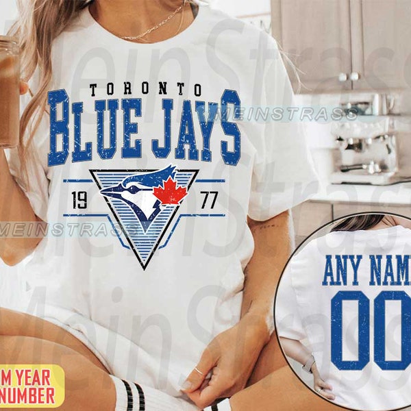 Custom Toronto Baseball shirt, Toronto Blue Jays shirt, Toronto baseball shirt, Custom Baseball Shirt, Personalized Baseball Number