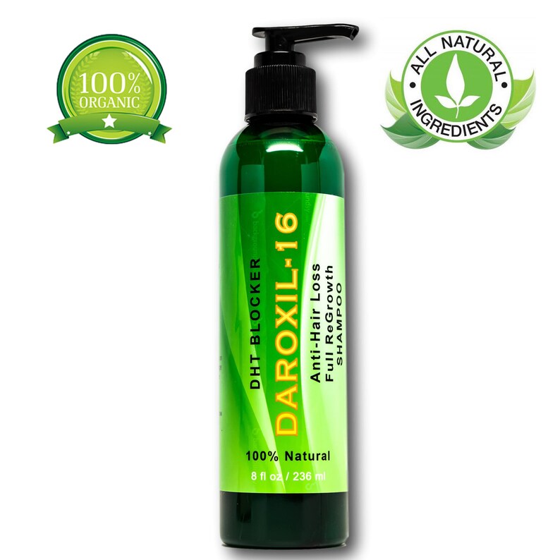 Best & Fastest Hair Loss Regrowth Shampoo 16 Organic Oils Etsy