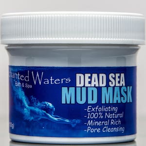 DEAD SEA Mud Mask 100% Pure Facial, Anti-Aging, Oily Skin, Pore Minimizer Deep Clean image 2