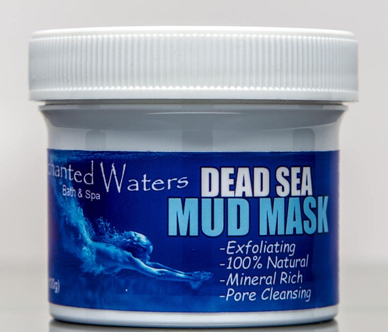 DEAD SEA Mud Mask 100% Pure Facial, Anti-Aging, Oily Skin, Pore Minimizer Deep Clean image 2