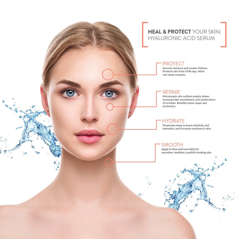 HYALURONIC ACID 100% Pure The 1 Wrinkle/Fine Line Filler used by Dermatologists image 5