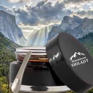 100% Pure Grade A Himalayan Shilajit Soft Resin Sourced at 16,000 feet in Himalayan Mountains image 1