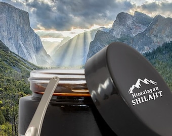 100% reines Himalaya-Shilajit-Harz der Klasse „A“ - aus über 15.000 Fuß im Himalaya-Gebirge