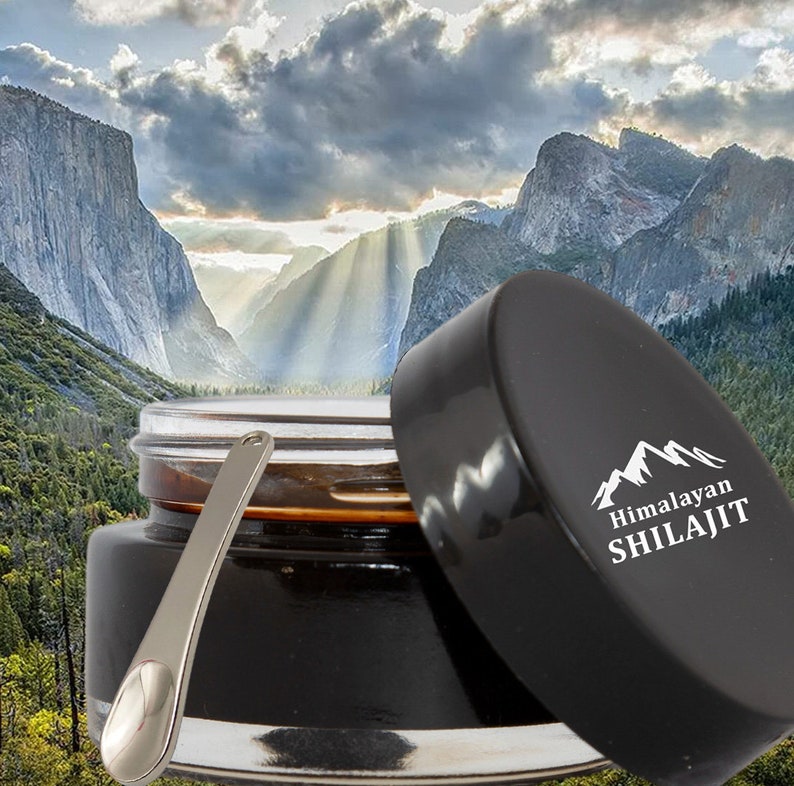 100% Pure Grade A Himalayan Shilajit Soft Resin Sourced at 16,000 feet in Himalayan Mountains zdjęcie 1