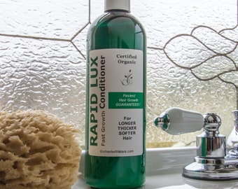 RAPID LUX Organic Conditioner - Volumizing & Thickening Formula for Healthier-Looking Hair