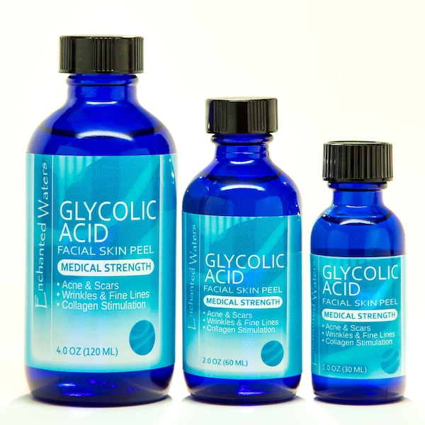 GLYCOLZUUR Chemische Peel Kit – Revitaliseer uw huid - Natuurlijke exfoliërende behandeling - Een alfahydroxyzuur