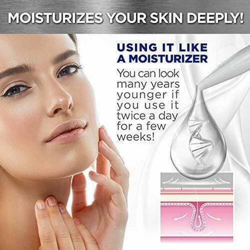 HYALURONIC ACID 100% Pure The 1 Wrinkle/Fine Line Filler used by Dermatologists image 9