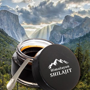 100% Pure Grade A Himalayan Shilajit Soft Resin Sourced at 16,000 feet in Himalayan Mountains image 7