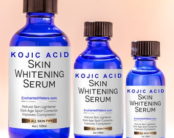 Skin Whitening Lightening Brightening Serum with Kojic Acid, Arbutin, Niacinamide, MAP Vitamin C, Hyaluronic Acid -Dark Spot Bleaching Cream