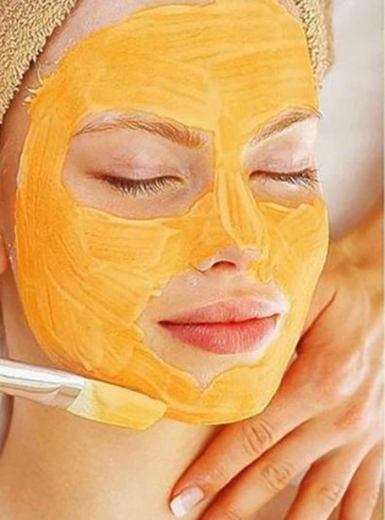 Pumpkin Enzyme Glycolic Acid Peel Facial Mask With Free Etsy
