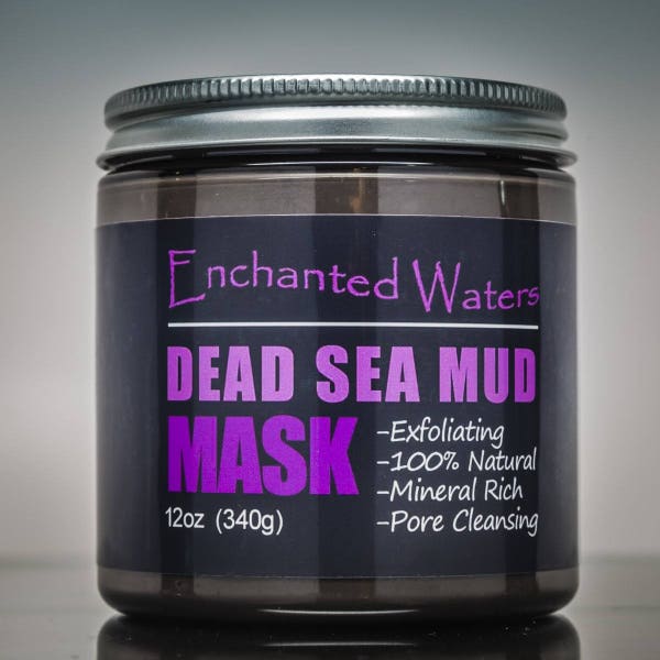 DEAD SEA MUD Mask -100% Pure Organic - Facial, Anti-Aging, Oily Skin, Pore Minimizer - Deep Clean