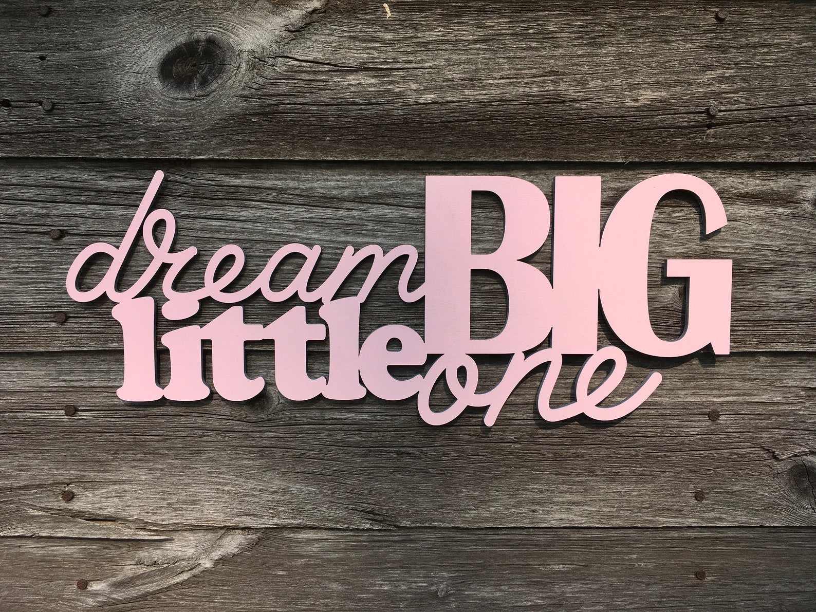 Custom Laser Cut Quote Signs Inspirational Quotes Nursery Etsy
