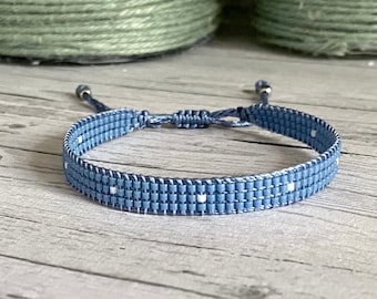 Bracelet DENIM Miyuki délica