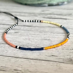 Bracelet made of Miyuki beads, minimalist bead bracelet