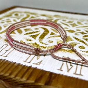 Armband aus japanischen Miyuki delica Perlen, handgewebt Bild 4