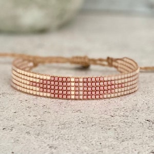 SOLAR Miyuki bracelet made of Japanese delica glass beads