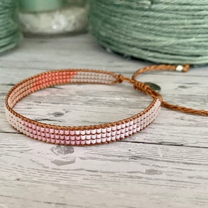 PRECIOUS Armband aus japanischen Miyuki delica Perlen