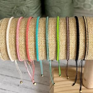 Armcandy - Miyuki bracelet - woven color choice