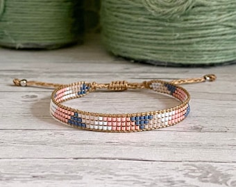 Bracelet VI Armcandy Miyuki tissé à la main
