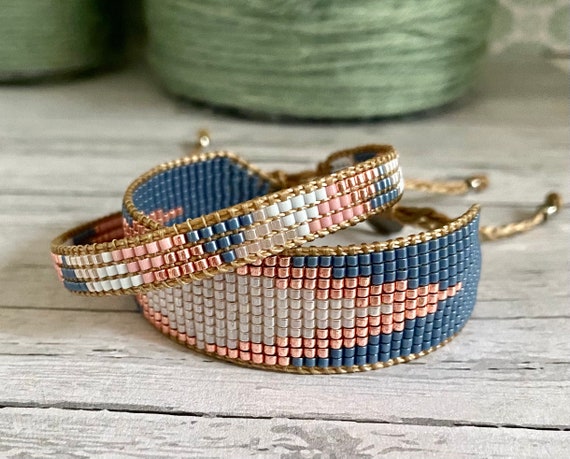 VI Armcandy Miyuki BRACELET Handwoven - Etsy