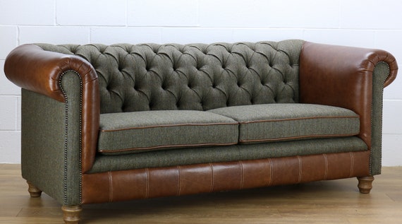 Tweed settee cheap