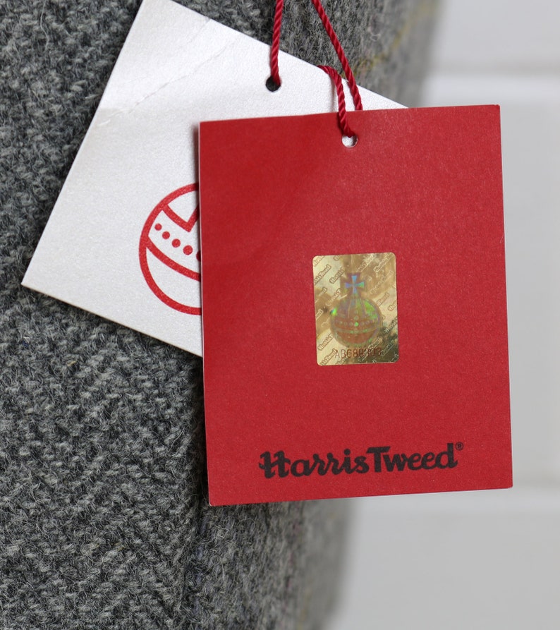 Grey Patchwork Harris Tweed Armchair Etsy