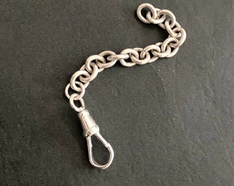 Bits and Bobs: Chunky Vintage Sterling Rolo Extension Chain