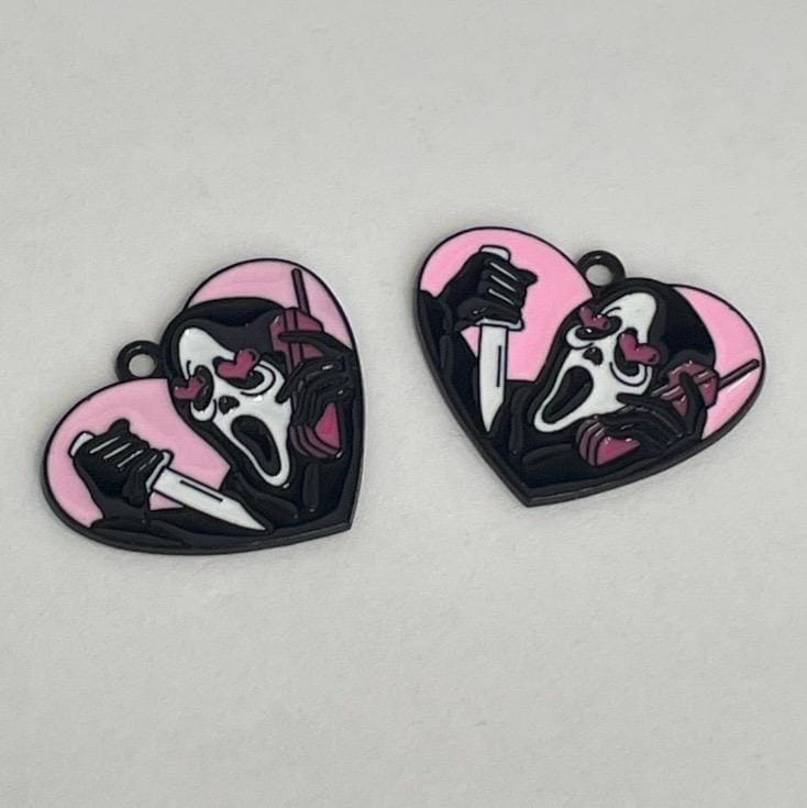 Ghostface Pink Keychain - Etsy display picture 2