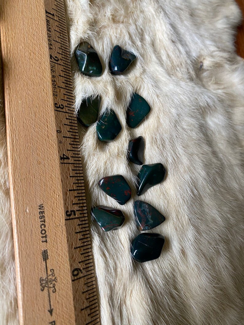 Bloodstone, Tumbled, Small Blessed image 4