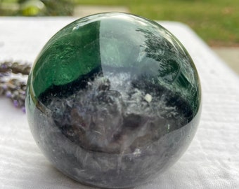 Mixed Fluorite Sphere- Blessed