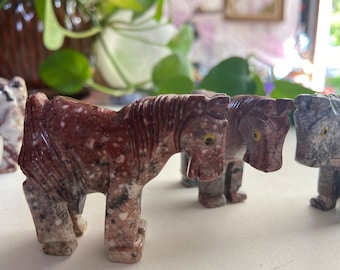 Soapstone, Carved Horse - one (1) piece - Blessed