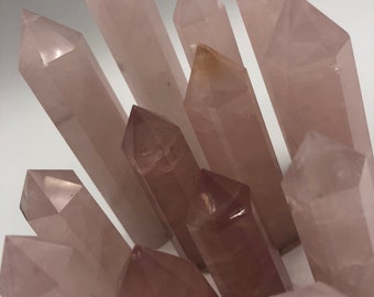 Rose Quartz Point, Multiple Sizes - Blessed