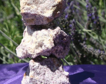 Lepidolite (raw chunkm Medium) - Blessed