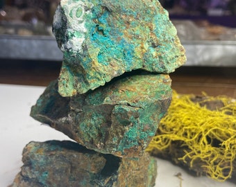 Chrysocolla, Raw, Medium  - Blessed