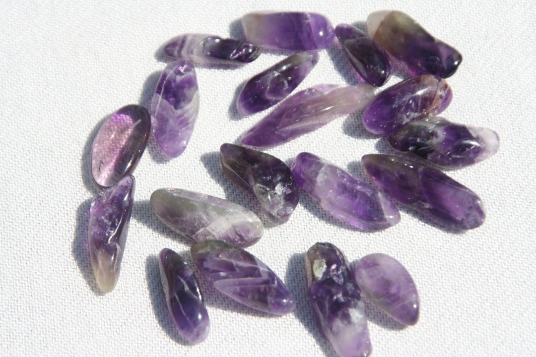 Amethyst Tumbled (small) - Blessed - Etsy