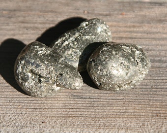 Pyrite 'Fools Gold', Tumbled - Blessed