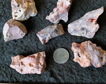 Fire Opal in Rhyolite  - Blessed