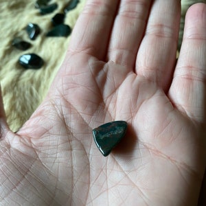 Bloodstone, Tumbled, Small Blessed image 3