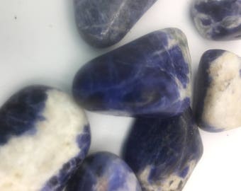 Sodalite  (tumbled) - Blessed