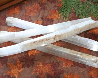 Large Selenite Stick / Wand - Blessed