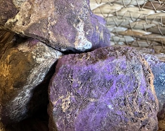 Purpurite, raw - Blessed