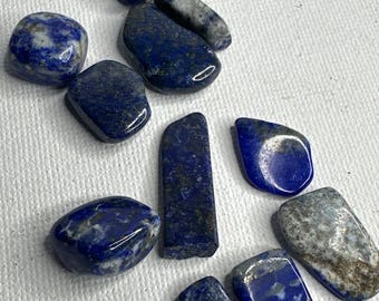 Lapis Lazuli (chips, small, tumbled) - Blessed