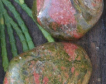Unakite, Tumbled - Blessed