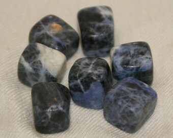 Sodalite Cube (tumbled) - Blessed
