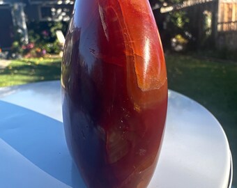 Carnelian, Tumbled Freeform, 3x2.5 inches, 6 oz - Blessed