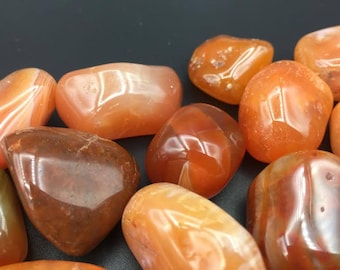 Carnelian, Small Tumbled - Blessed