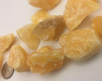 Orange Calcite (small) - Blessed