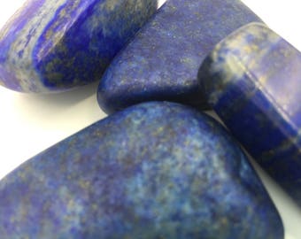 Lapis Lazuli  (medium, tumbled) - Blessed