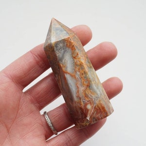 Agate Crystal Tower Agate Point Crazy Lace Agate image 3